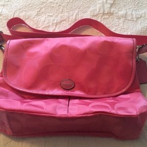 Pink Coach Bag